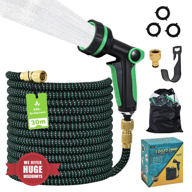 Expandable Garden Hose 30m/100FT