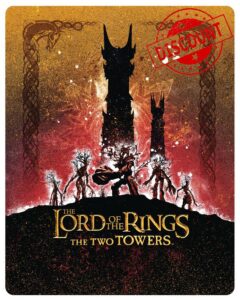 The Lord of the Rings: The Two Towers Steelbook [4K Ultra HD] [2002] [Region Free]