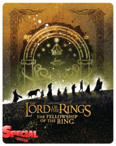 The Lord of the Rings: The Fellowship of the Ring Steelbook [4K Ultra HD] [2001] [Region Free]