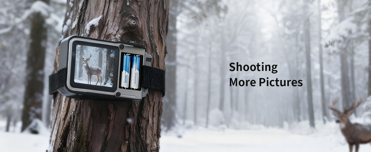 Text reads 'Shooting' and 'More Pictures'. Marketing photo collage showing a white luxury car photographed from multiple angles against different outdoor backgrounds.