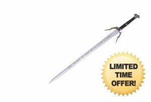 Next Level Cosplay Prop Replica The Witcher 3 Diagonal Guard Wooden Sword