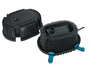 Series of black plastic components showing different angles of what appears to be a mechanical or electronic device part. Features blue accent pieces on the sides.