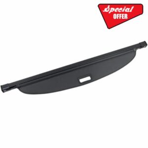 Rear Trunk Cargo Cover For Hyundai For Tucson 2022-2024 Privacy Screen Retractable Trunk Security Tonneau Cover Luggage Shield Shade Cargo Black Auto Rear Boot Cargo Cove