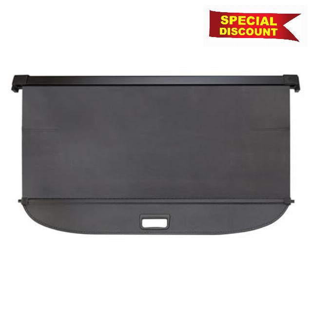 Car Parcel Shelf For Volvo V90 2017-2024 Retractable Trunk Cargo Cover Parcel Rack Anti-Peeping Shield Privacy Retractable Cargo Cover(Carbon Look)