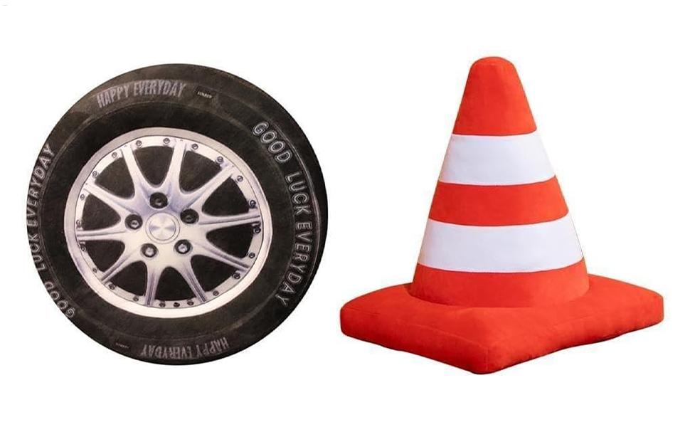 Road Cone Plush Toy
