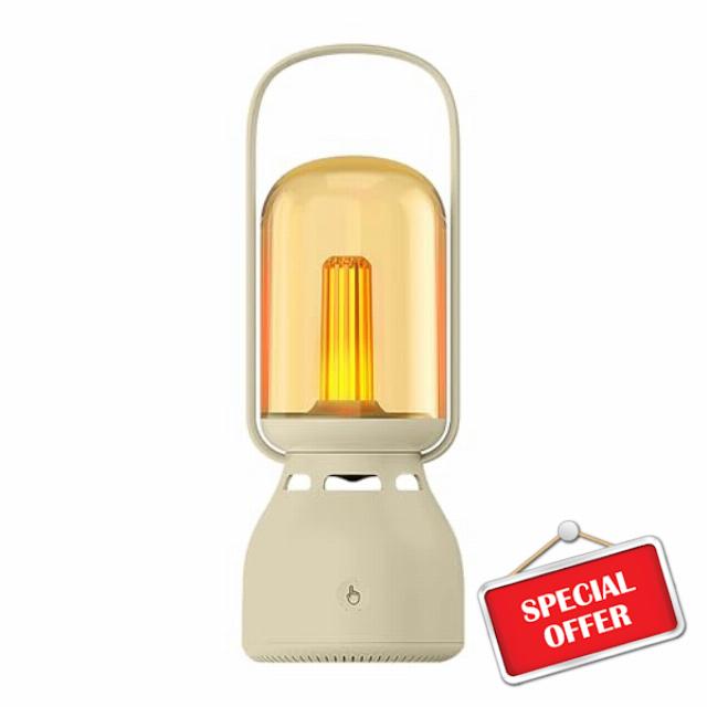 ALEENFOON Camping Light with Wireless Speaker Portable Camping Lantern with BT & TWS Function Dimmbar Rechargeable Lamps Outdoor LED Camping Lights for Tent