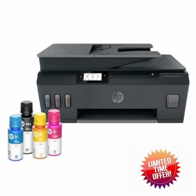 HP Smart Tank Plus 570 Wireless All-in-One Ink Tank Printer with up to 2 Years of Ink Included (5HX14A)