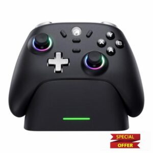 ECHTPower PC Gaming Controller–Wireless for PC with Hall-Effect Joysticks