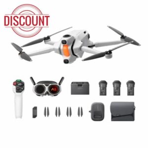 Antigravity A1 Infinity Bundle (3 High-Capacity Batteries) - 8K 360 Drone for Immersive Flight
