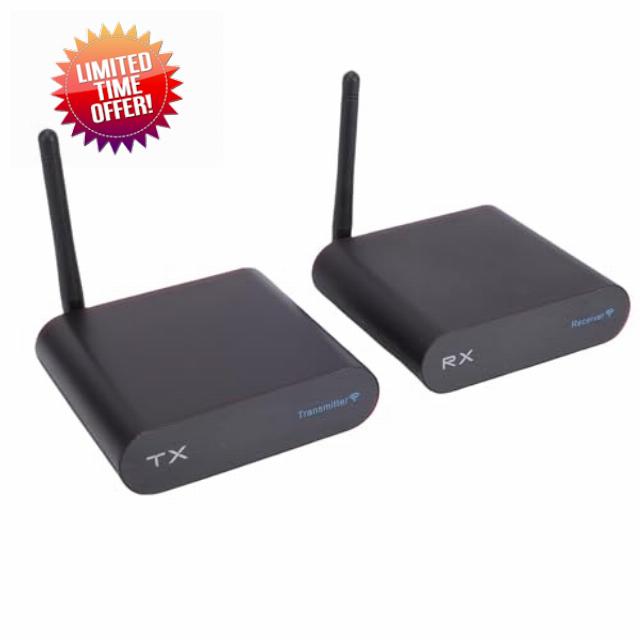 Denash 400m Distance 8 Channels 5.8GHz AV Transmitter Receiver Kit