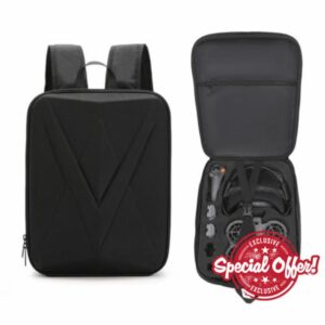 Backpack for DJI Neo 2 Goggles N3 Glasses Travel Backpack Shock-proof Case Storage Bag for DJI Neo 2 Drone