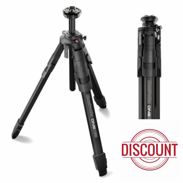 Manfrotto ONE Hybrid Aluminium Tripod – Photo & Video Tripod System