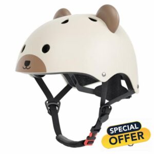 KORIMEFA Cute Toddler Helmet for 1-6 Years Little Kids