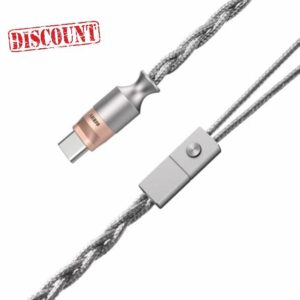 DD ddHiFi M198C USB-C Interface Decoding Earphone Cable Nylon-Braided Hi-Fi Sound With 0.78 2Pin Connector And High-performance Decoding Supports Microphone Calls Compatible For iPhone iPad Smartphone