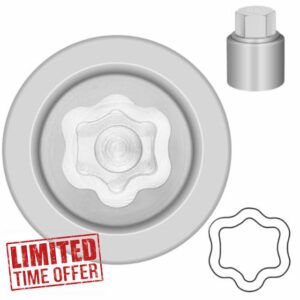 JEUCLEL 651 Wheel Locking Nut Key for Nissan Infiniti