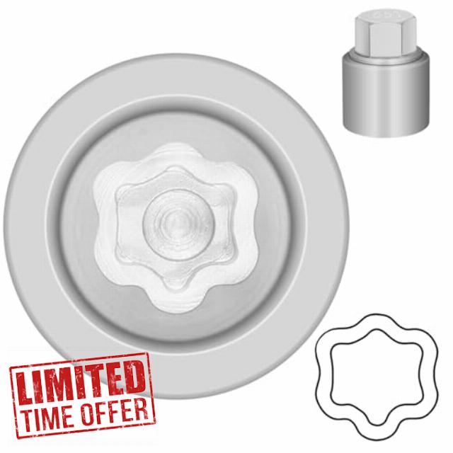 JEUCLEL 651 Wheel Locking Nut Key for Nissan Infiniti