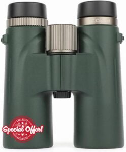 Aetheros pro high-power high-definition low-light night vision travel photography metal focusing binoculars (green)