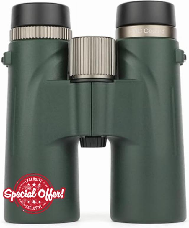 Aetheros pro high-power high-definition low-light night vision travel photography metal focusing binoculars (green)