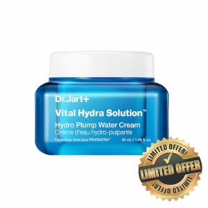 Dr.Jart+ Vital Hydra Solution Water Cream Glow Hydrating Face moisturiser with Hyaluronic Acid | Korean Skin Care