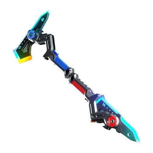 Fog Effect Swords with Multicolor LED Lights and Sound Effects