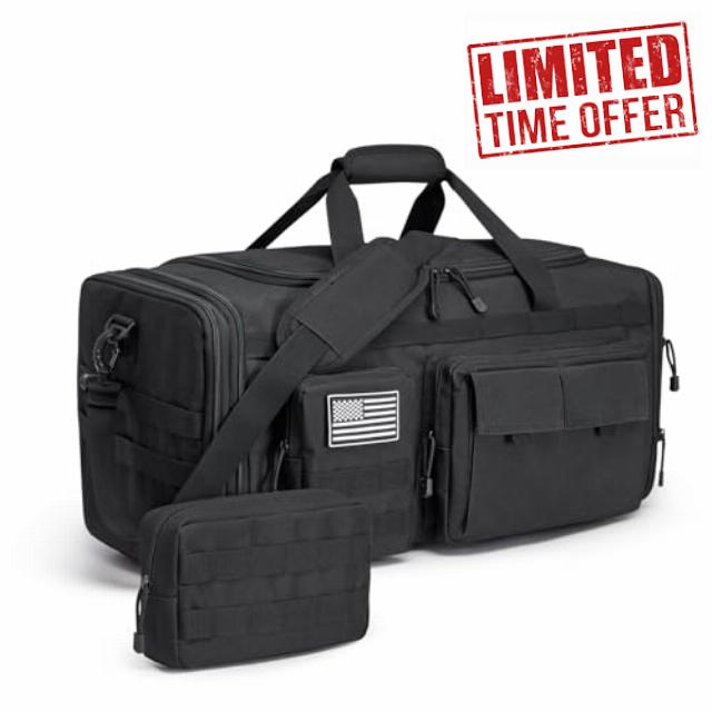 G4Free 3-in-1 Waterproof Gym Sports Duffle Bag for Mens Womens