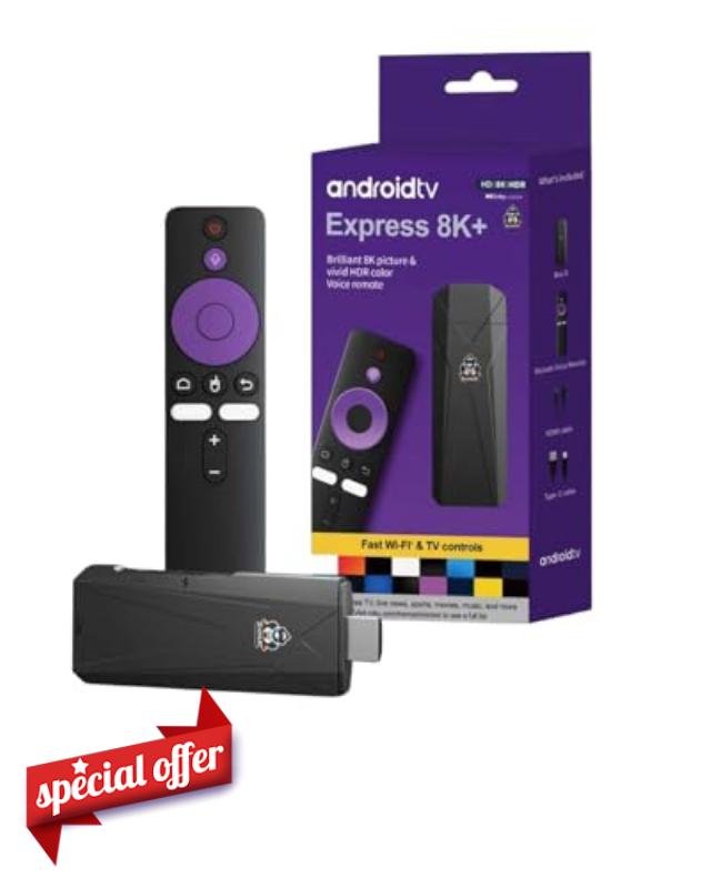 Android 14.0 tv stick 4k with S905Y4 Processor