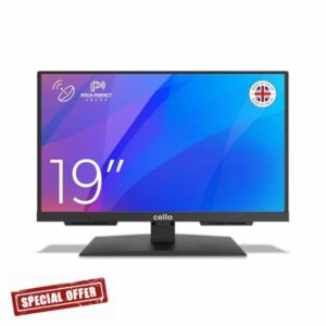 Cello C1924SH-12V 12 volt 19" Full HD LED Frameless TV Made in UK - Freeview HD