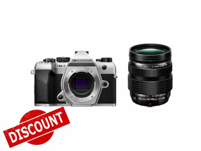 OM SYSTEM OM-5 Mark II MFT camera with M.Zuiko Digital ED 12-40mm F2.8 PRO II
