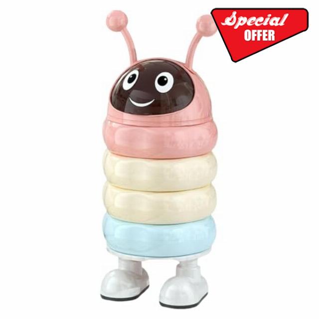 Colcolo Lovely Shape Trash Can Waste Basket Dustbin Cartoon with Lid Rubbish Bin Trash Bin for Bedroom Dorm Office Kitchen Home