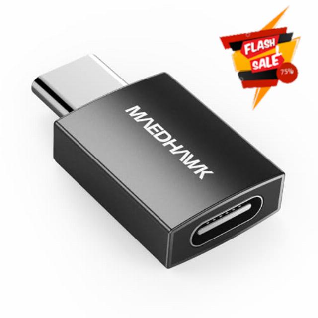 MaedHawk Bypass 2.0 Motorcycle CarPlay Activation Adapter – Bluetooth 5.4 Headset Bypass with 45W USB-C Passthrough Charging Port (Plug & Play