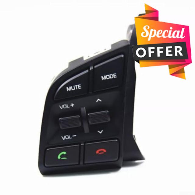 Left Steering Wheel Control Switch Button 96710D35004X for Tucson 2015-2018