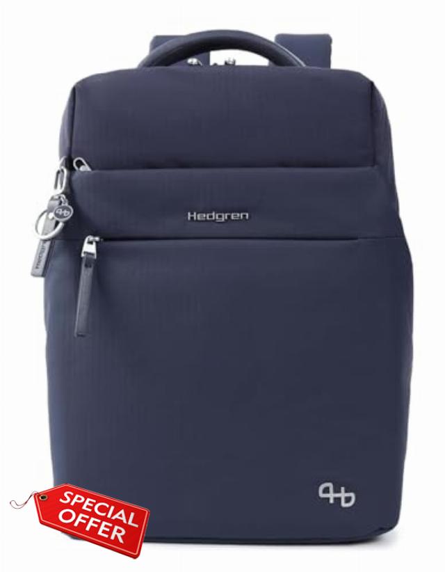 Hedgren Tabi Exp. Travel Backpack with Laptop Compartment 15.6" + RFID 17.4L Peacoat Blue Navy