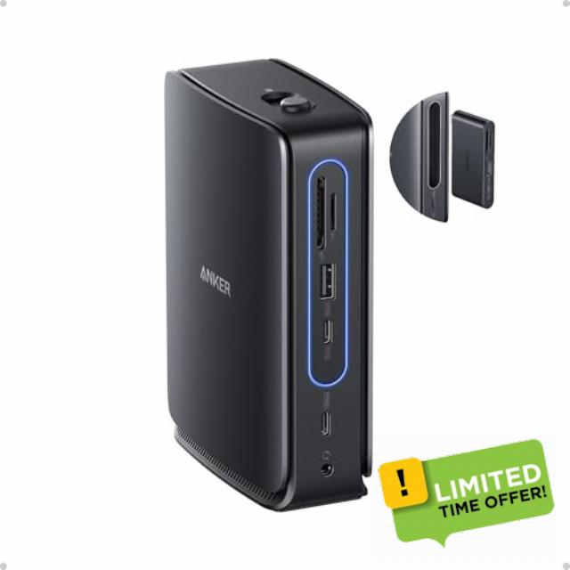 Anker Nano Laptop Docking Station with Detachable Hub