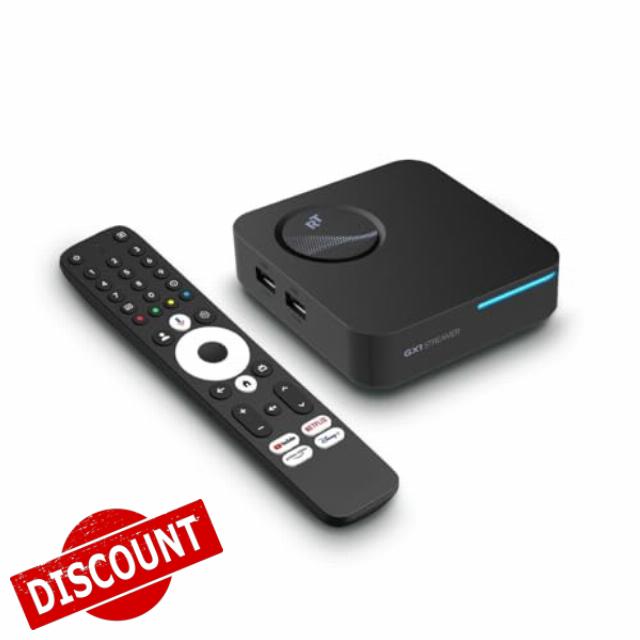 RockTek GX1 - Android TV Box | 4GB DDR4 RAM | 32GB Storage
