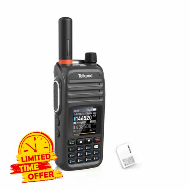 Talkpod N39plus Nationwide Walkie Talkies with Sim Cards