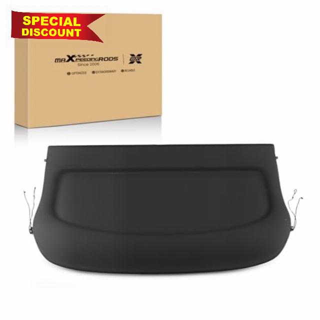 maXpeedingrods Black Luggage Parcel Shelf for AUDI Q2 Q2L MK1 2016-2024 81A867769A Rear Black Luggage Cove