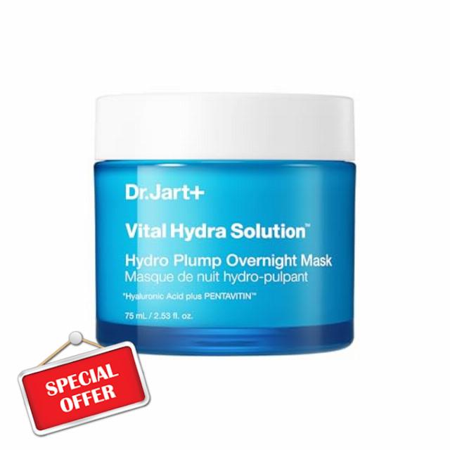 Dr.Jart+ Vital Hydra Solution Hydro Plump Overnight Face Mask with Hyaluronic Acid | Korean Skin Care