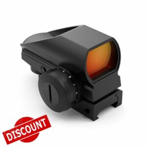 Fyland Red Dot Sight - 4 MOA Rifle Scope with 1 inch Absolute Coaxial Riser Mount for Picatinny Rail