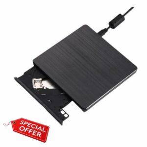 Blu-ray Mobile Optical Drive PC DVD Writer USB3.0/3.1 Blu-ray External Optical Drive Easy To Use(Blu-ray External Optical Drive)