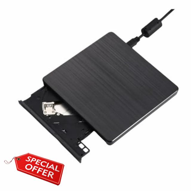 Blu-ray Mobile Optical Drive PC DVD Writer USB3.0/3.1 Blu-ray External Optical Drive Easy To Use(Blu-ray External Optical Drive)