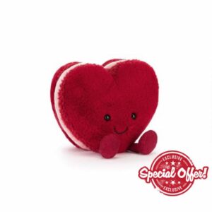 Jellycat Amuseables Arlette Heart Macaron Plush 3 inch