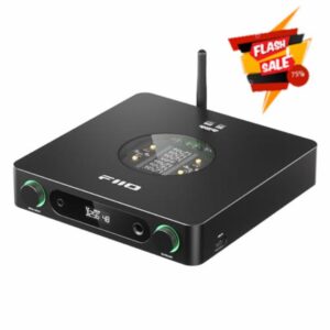 FIIO K13 Compact Desktop R2R architecture DAC and Headphone Amplifier (Black)