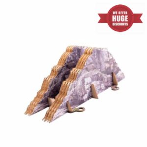 JISADER RC Crawler Bridge with Steep Ramp