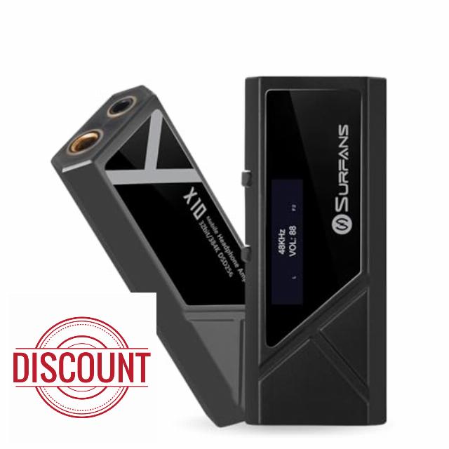 X10 Portable Headphone Amplifier DAC Dongle - USB-C Hi-Res Audio Adapter with ES9028Q2M + ES9603Q