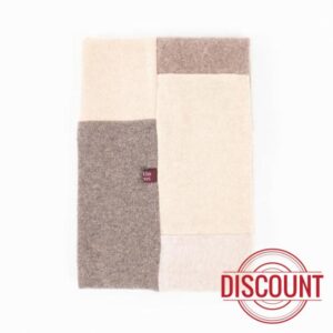 Turtle Doves 100% Recycled Cashmere Neckwarmer (Grey Mix)