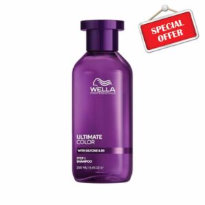 Wella Professionals Ultimate Color Sulphate-Free Shampoo For all Coloured Hair - Protects Hair Colour & Cleanses Scalp - With Glycine & Metal Purifie