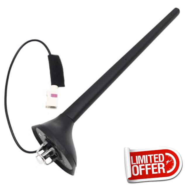 Car Aerials Radio Antenna AM FM 12V Universal Roof Mount Antenna with Mount Base 52019353 for fiat 500 595 695 2012-2021 Car Aerial Repair Kit 50540987