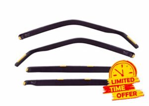 J&J AUTOMOTIVE | Wind Deflectors Compatible with Jaecoo 7 LSE 2023-up