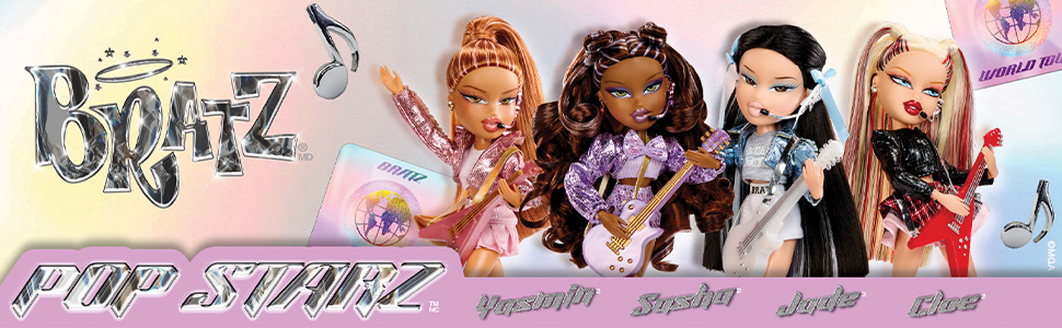 Colorful animated banner featuring stylized cartoon characters in a playful, decorative design layout.