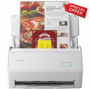 ScanSnap iX2400 (White) A4 Scanner - Ultra-Fast 45ppm Duplex Scanning